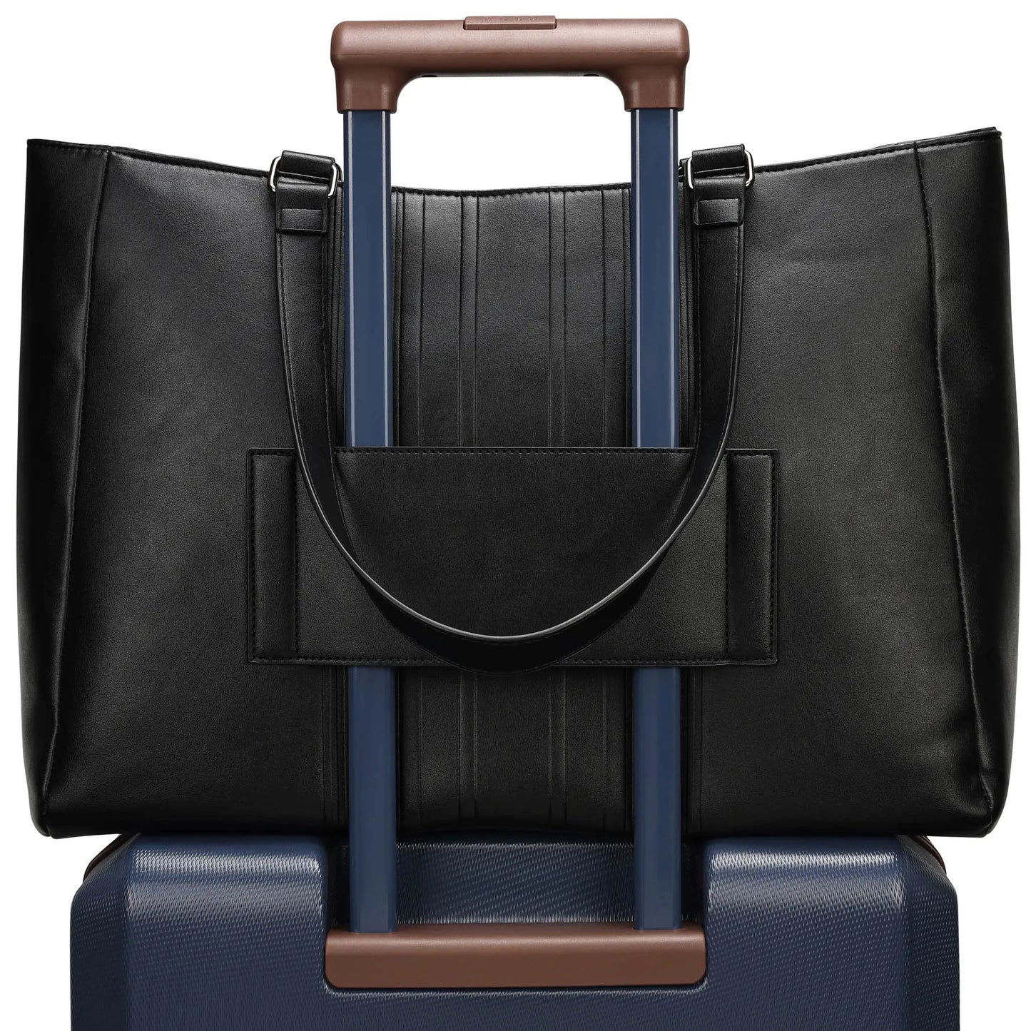 Roamer Vegan Leather Weekender Tote Bag-1