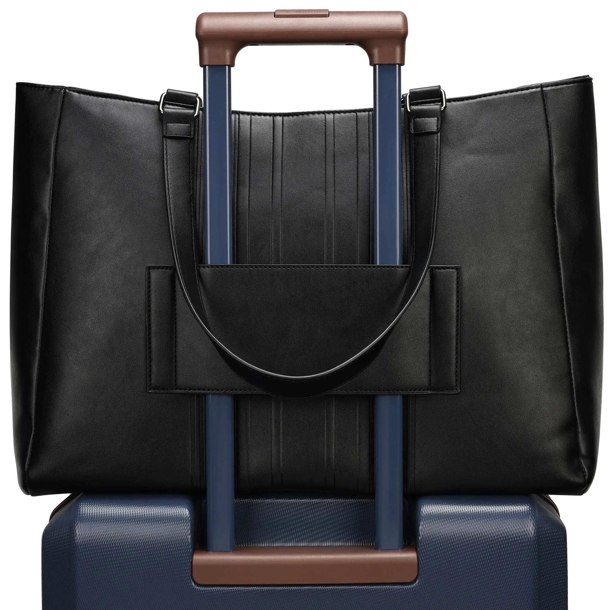 Roamer Vegan Leather Weekender Tote Bag-1