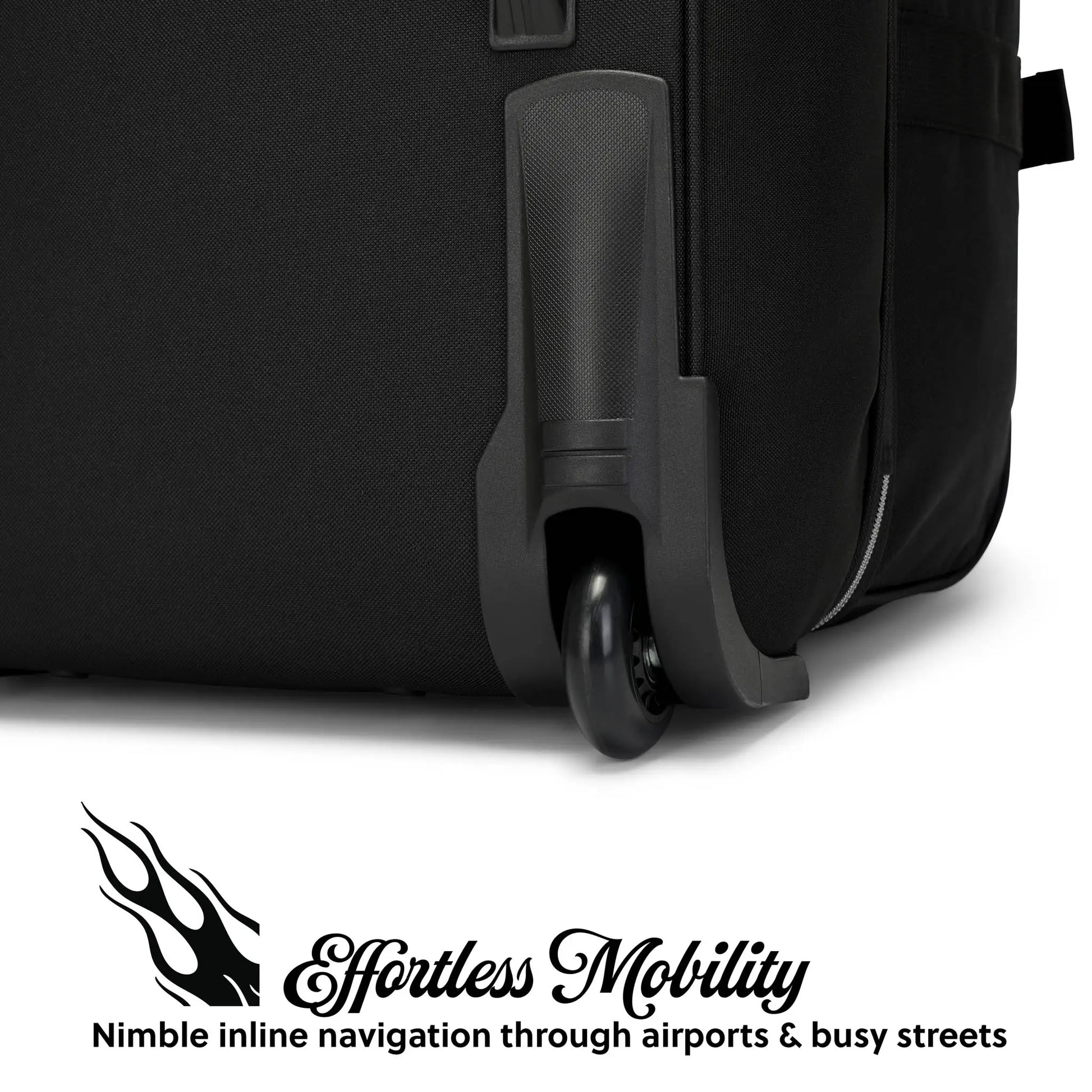 Signature Patch 20" Carry-on Rolling Duffel-4