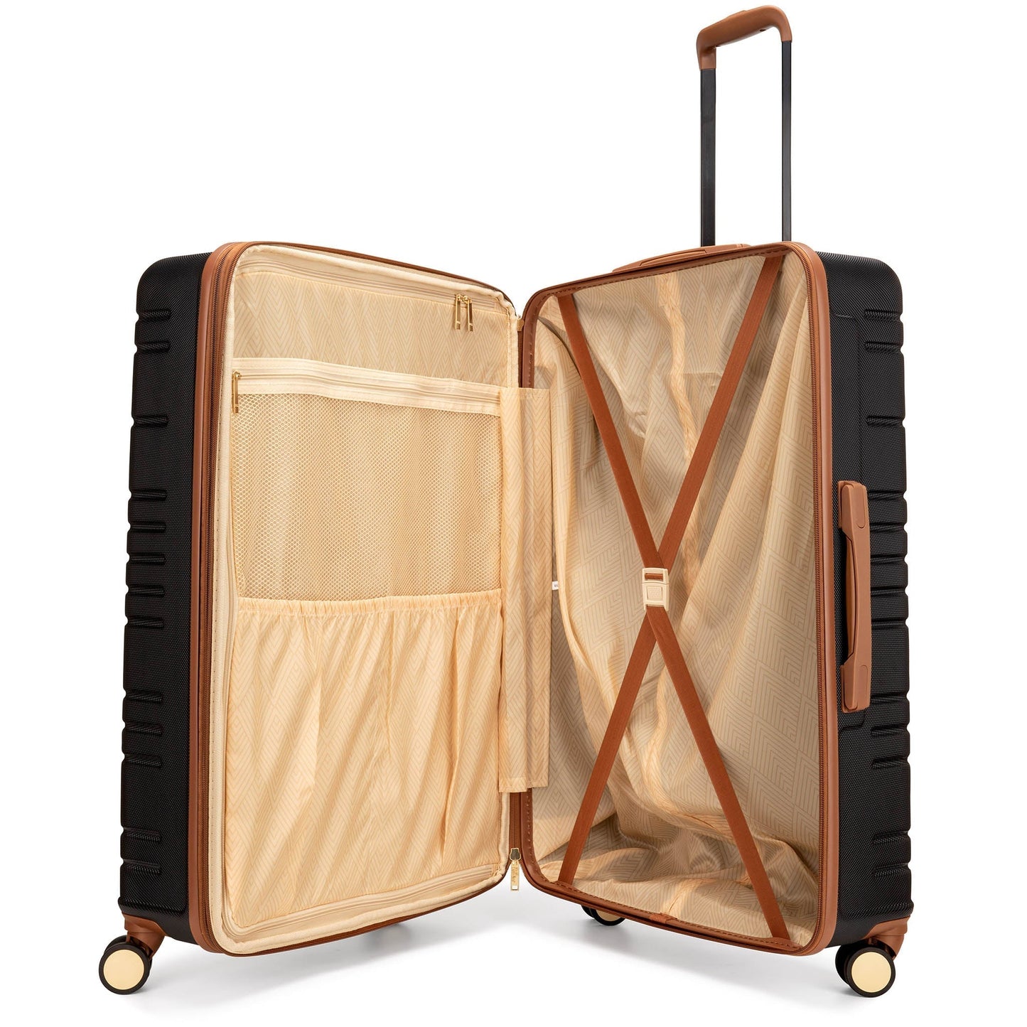 Brickell 3 Piece Expandable Retro Luggage Set-2