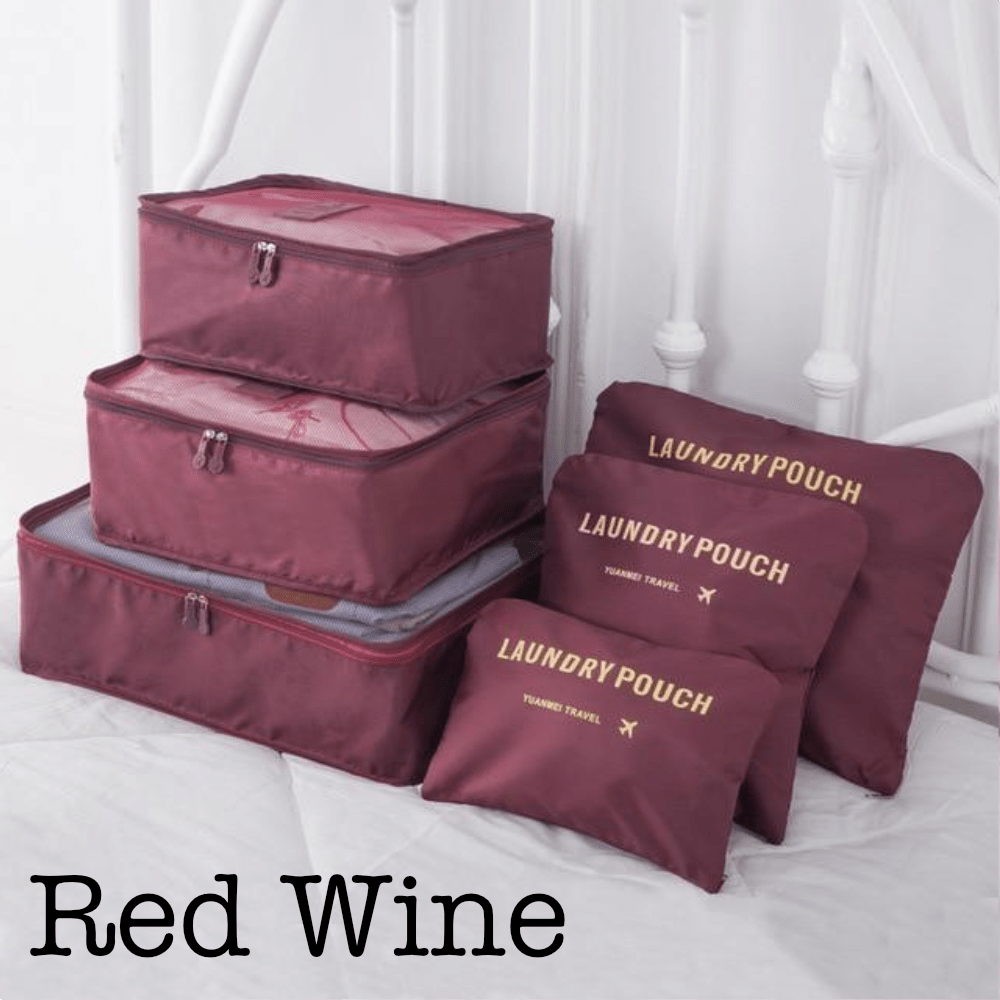 6 Piece Travel Organizer-8